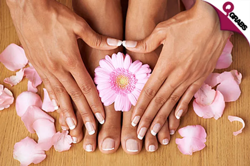 From QR90 Pamper Your Hands & Feet with a Manicure & Pedicure at The Best Western Plus Hotel! (Up to QR520 Value)